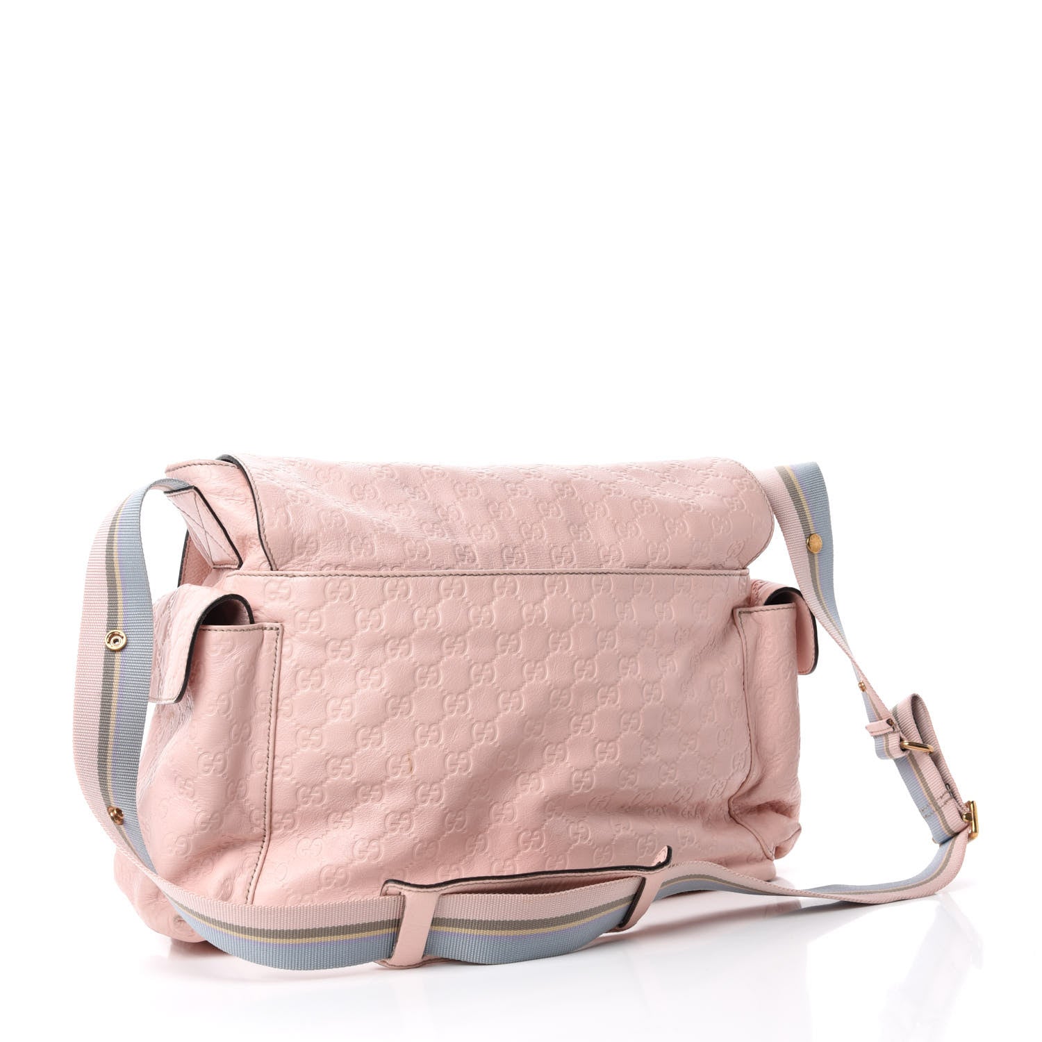 Gucci Guccissima Messenger Diaper Bag Pink 3 of 17