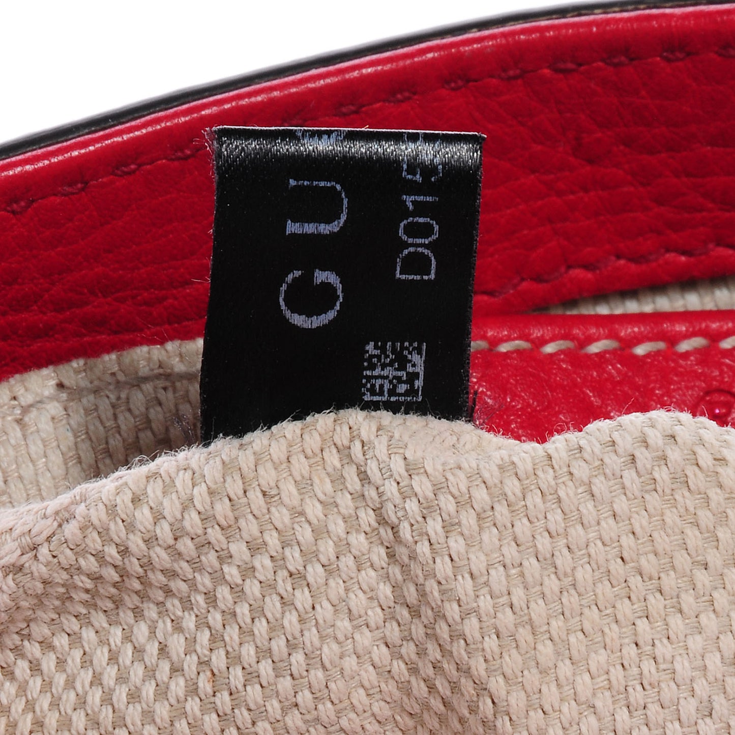 Pebbled Calfskin Small Soho Flap Crossbody Red