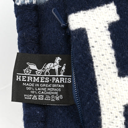 Hermes Wool Cashmere Avalon III Pillow PM Ecru Caban 3 of 3