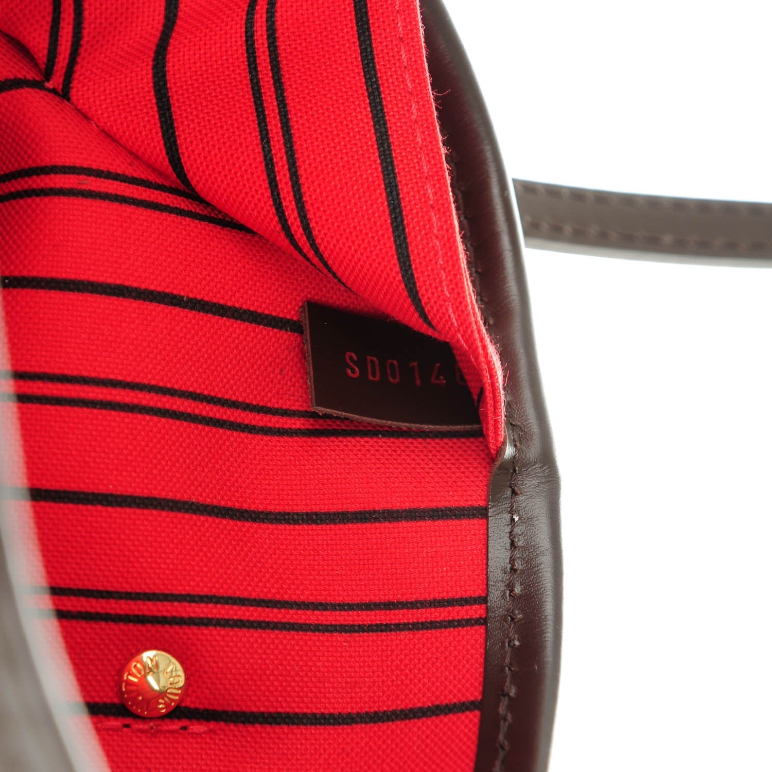 Louis Vuitton Damier Ebene Neverfull MM 8 of 8
