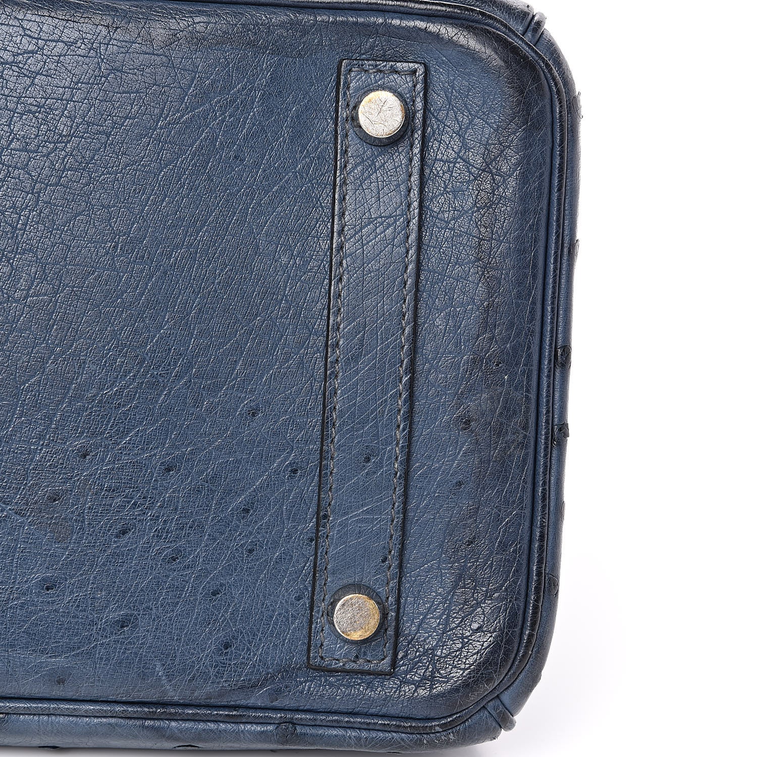 Hermes Ostrich Birkin 30 Bleu Roi 26 of 30