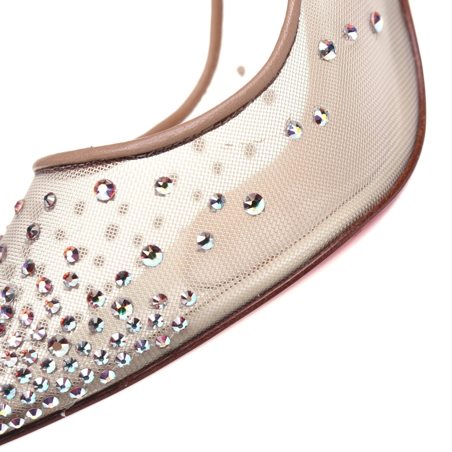 Rete Patent Crystal Strass Follies 100 Pumps 37.5 Version