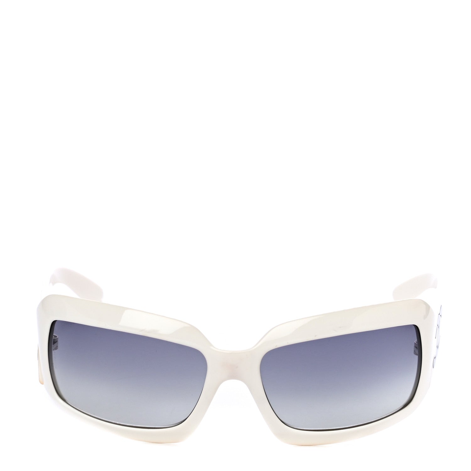 Chanel Mother of Pearl CC Sunglasses 5076-H White 4 of 8