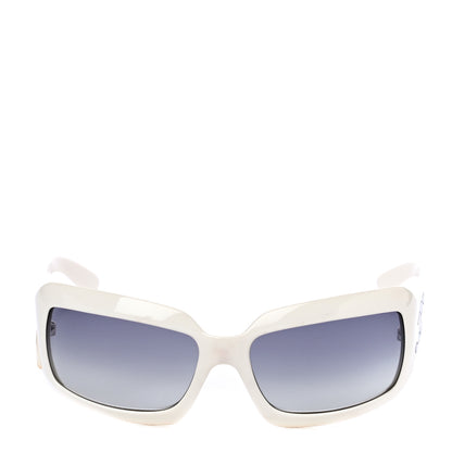 Chanel Mother of Pearl CC Sunglasses 5076-H White 4 of 8