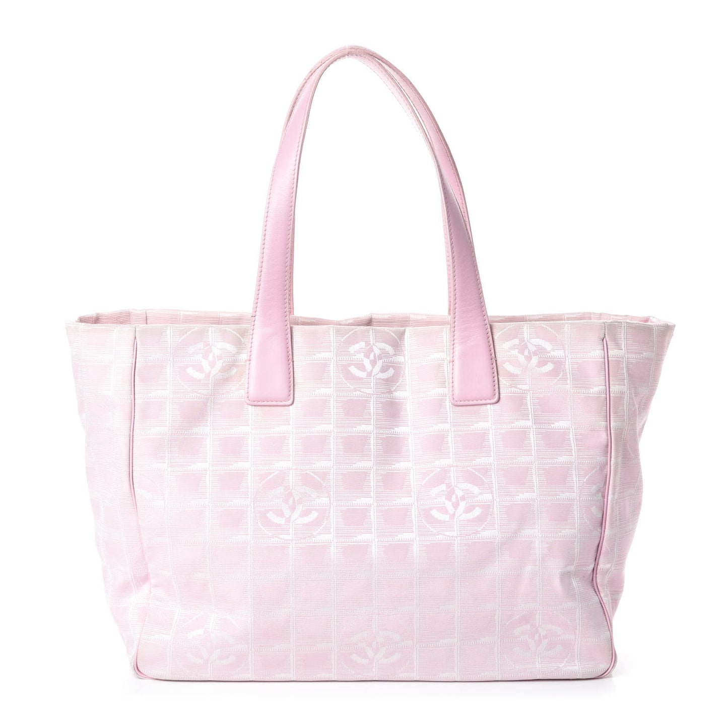 Nylon Medium Travel Tote Pink