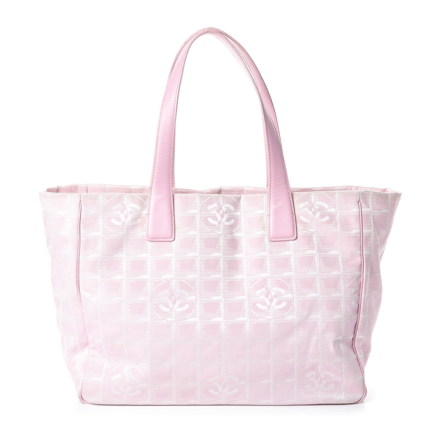 Chanel Nylon Medium Travel Tote Pink 1 of 10