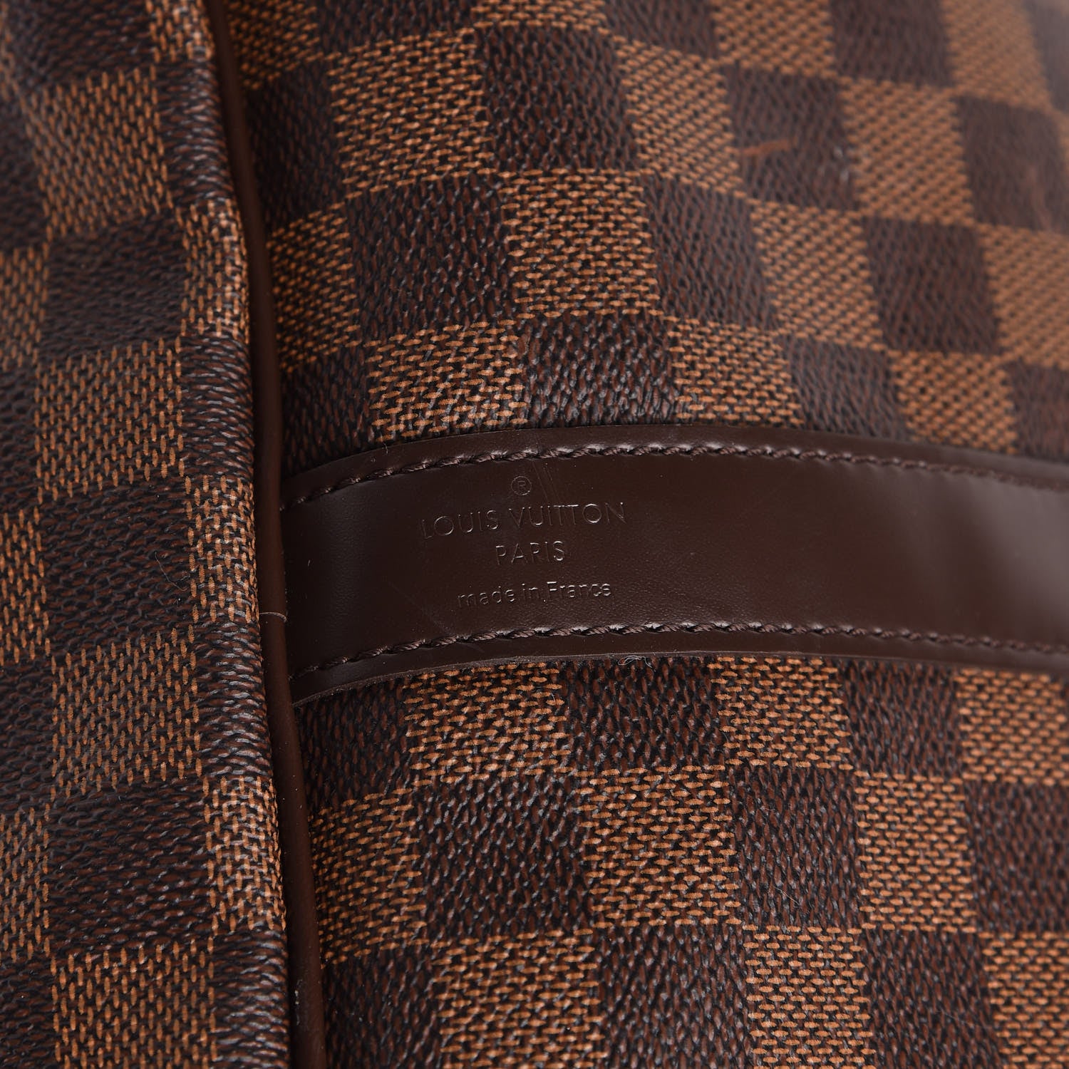Louis Vuitton Damier Ebene Keepall Bandouliere 55 8 of 15