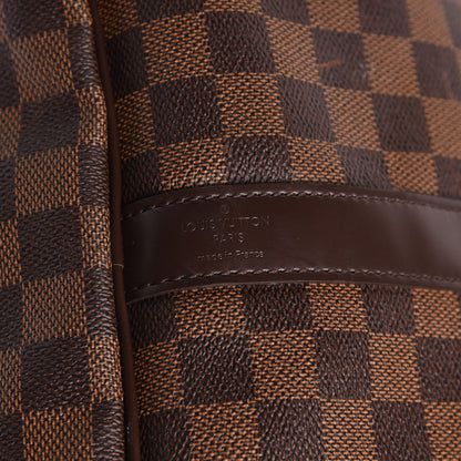 Louis Vuitton Damier Ebene Keepall Bandouliere 55 8 of 15