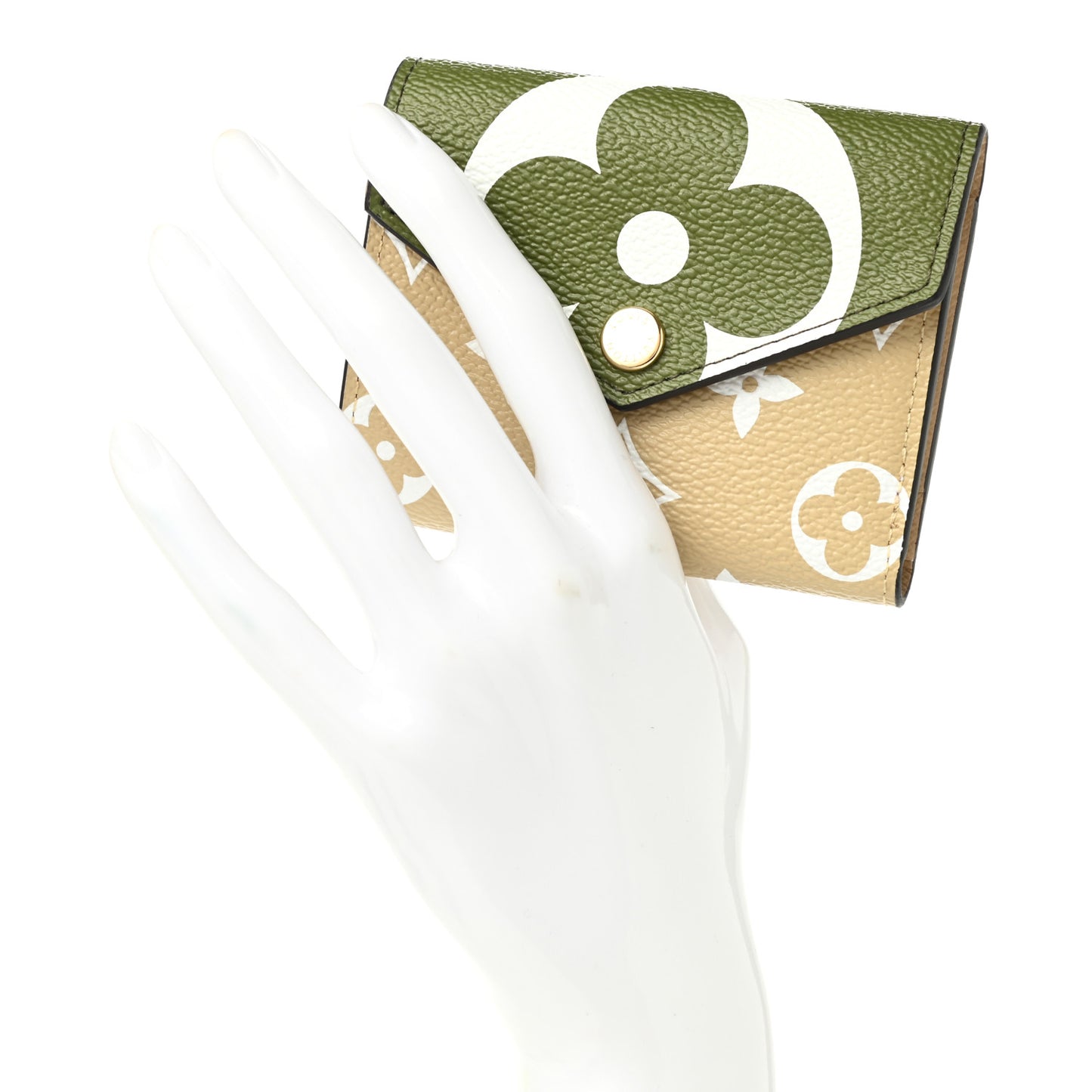 Monogram Giant Zoe Wallet Kaki