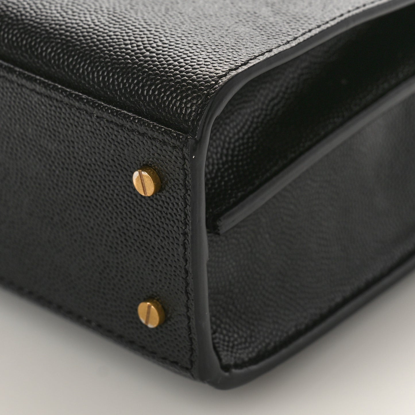 Grain de Poudre Mini Classic Monogram Cassandra Top Handle Black