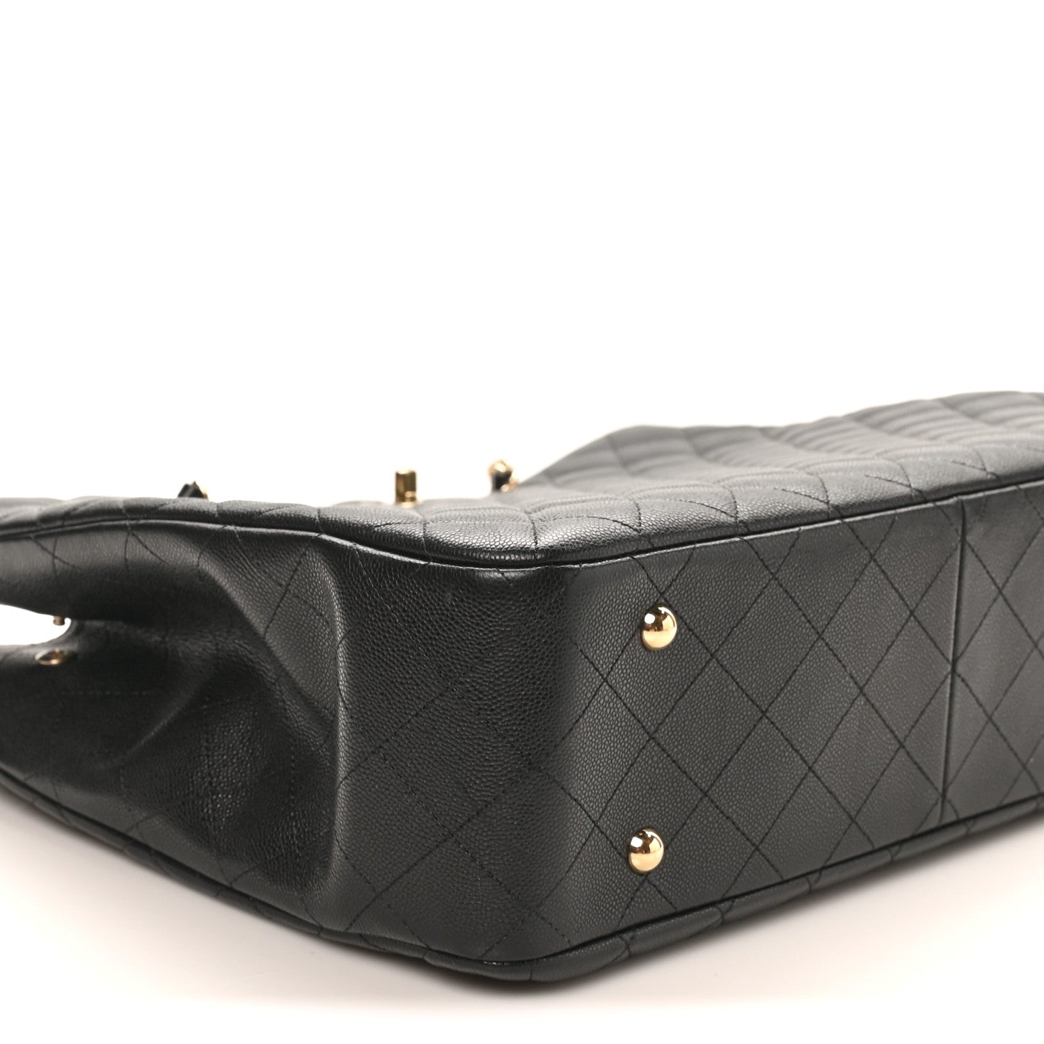Chanel Caviar Quilted Large Shopping Tote Black 8 of 9