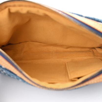 Louis Vuitton Monogram Denim Bum Bag Blue 5 of 11