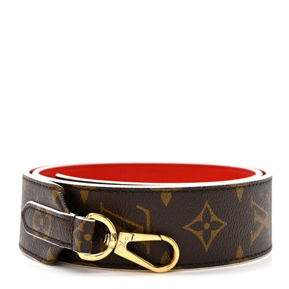 Louis Vuitton Monogram Bandouliere Shoulder Strap Red 1 of 4