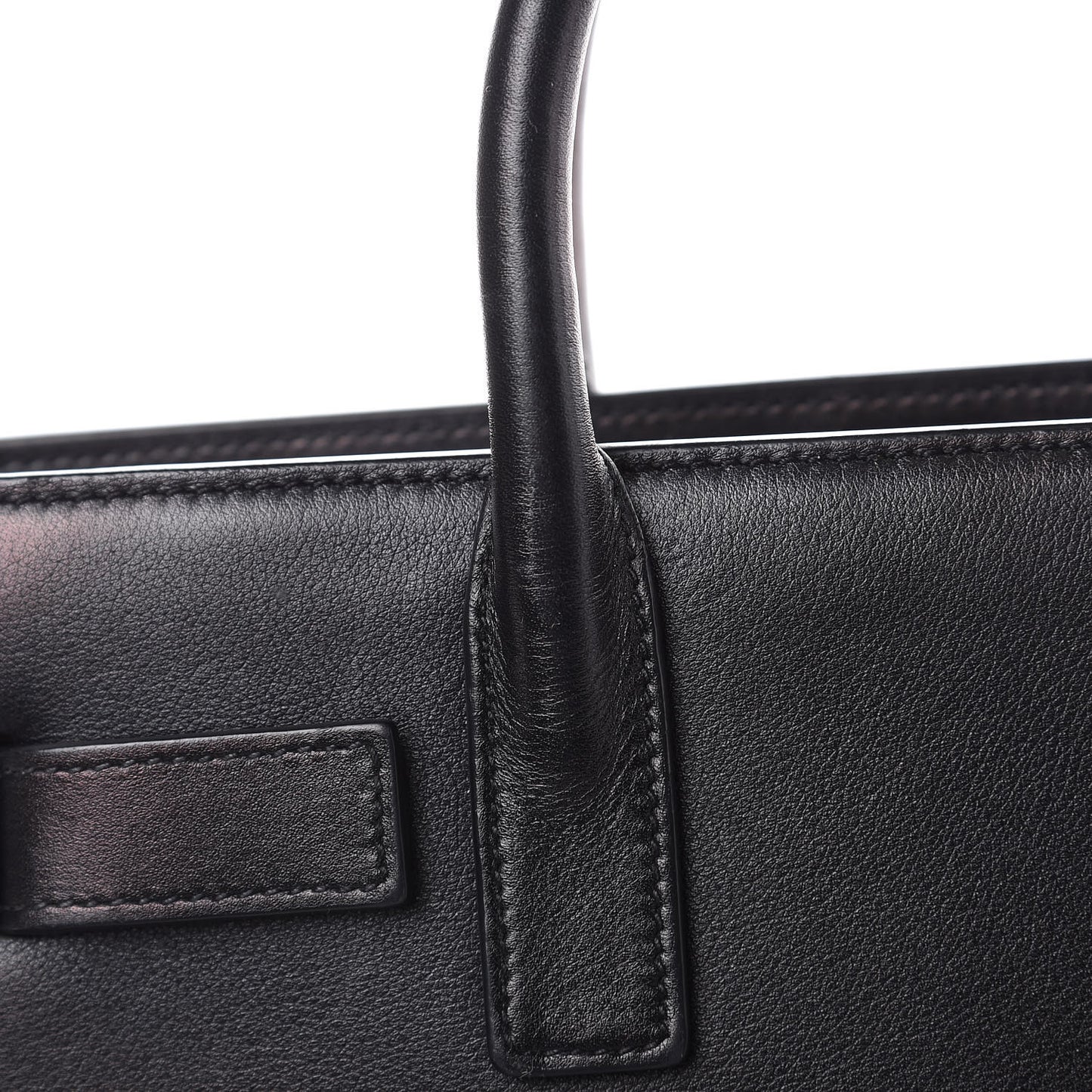 Calfskin Nano Sac de Jour Black