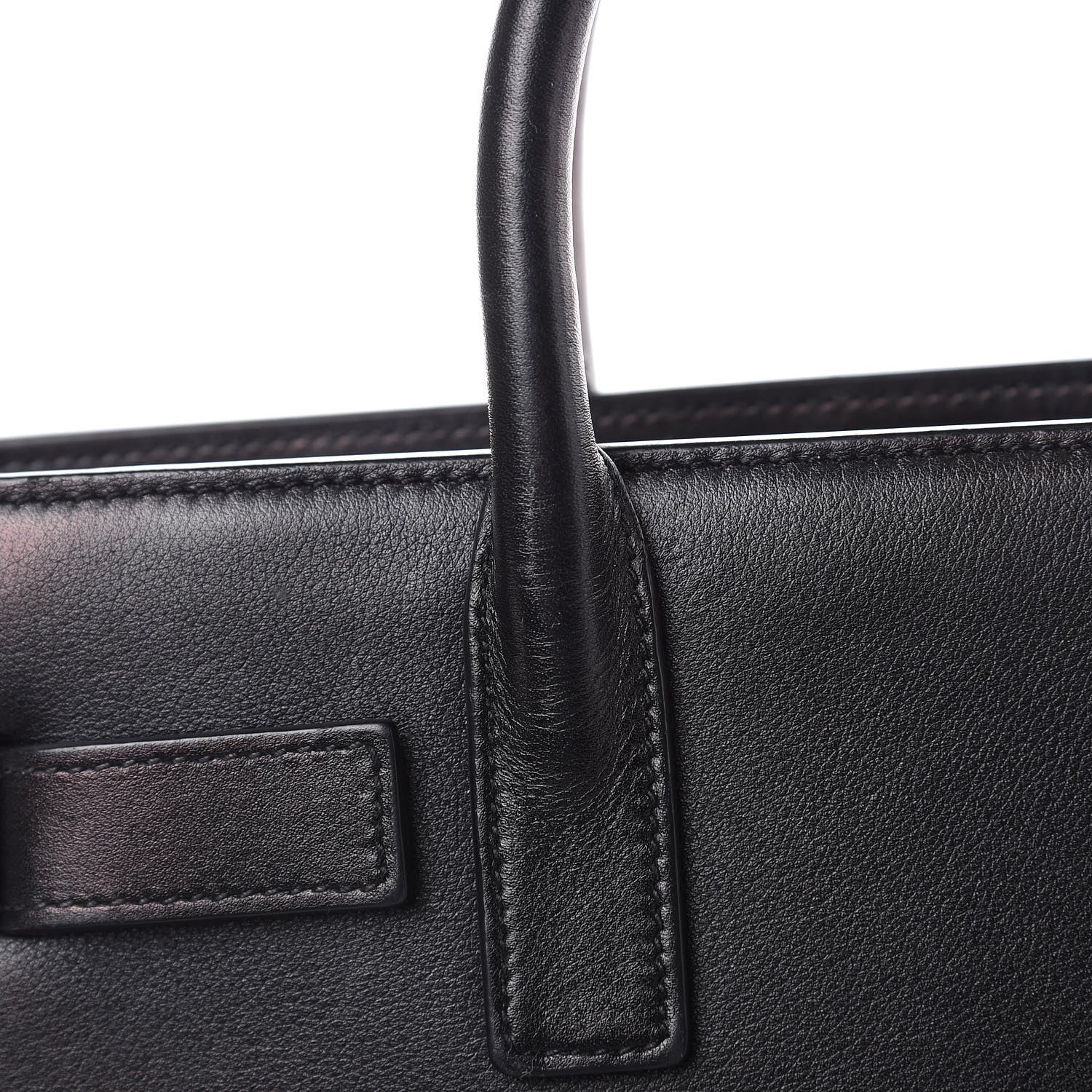 Saint Laurent Calfskin Nano Sac de Jour Black 12 of 16