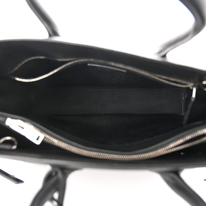 Saint Laurent Grained Calfskin Small Sac De Jour Black 5 of 14