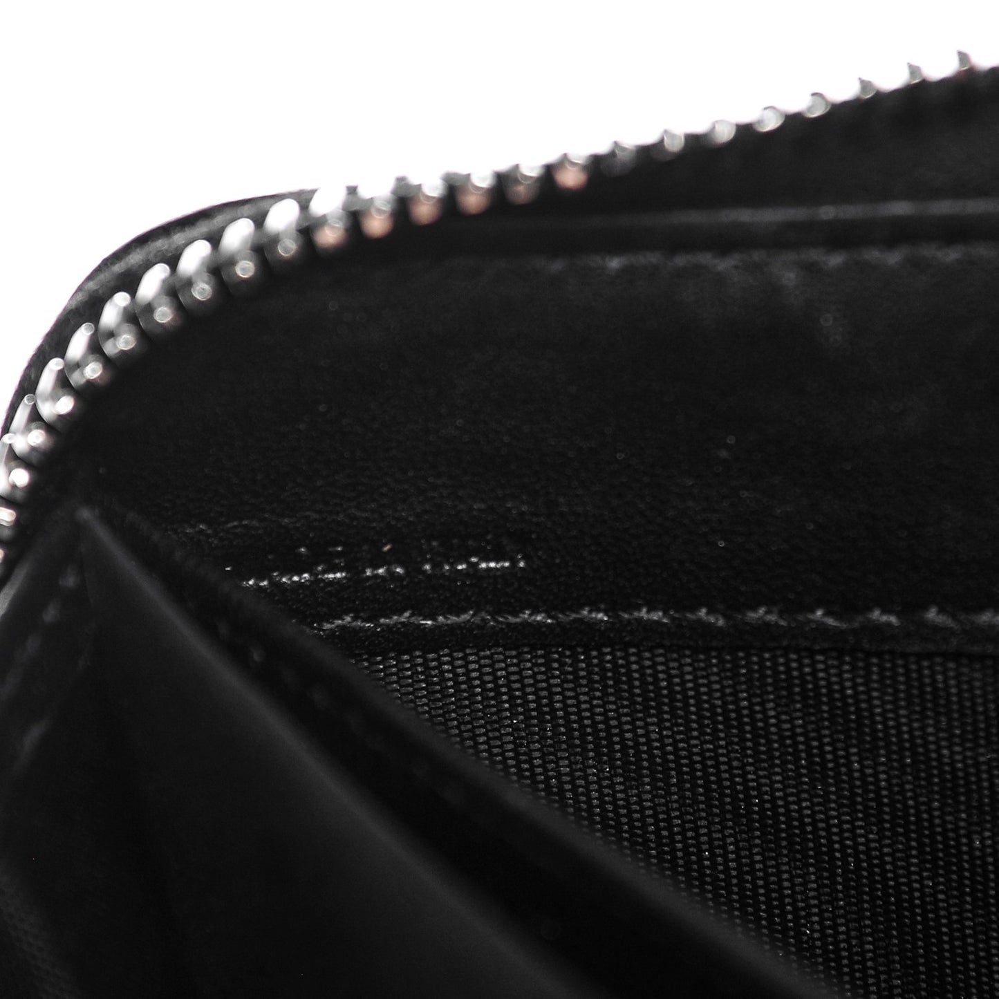 Sugar Goatskin Pandora Zip Around Wallet Black