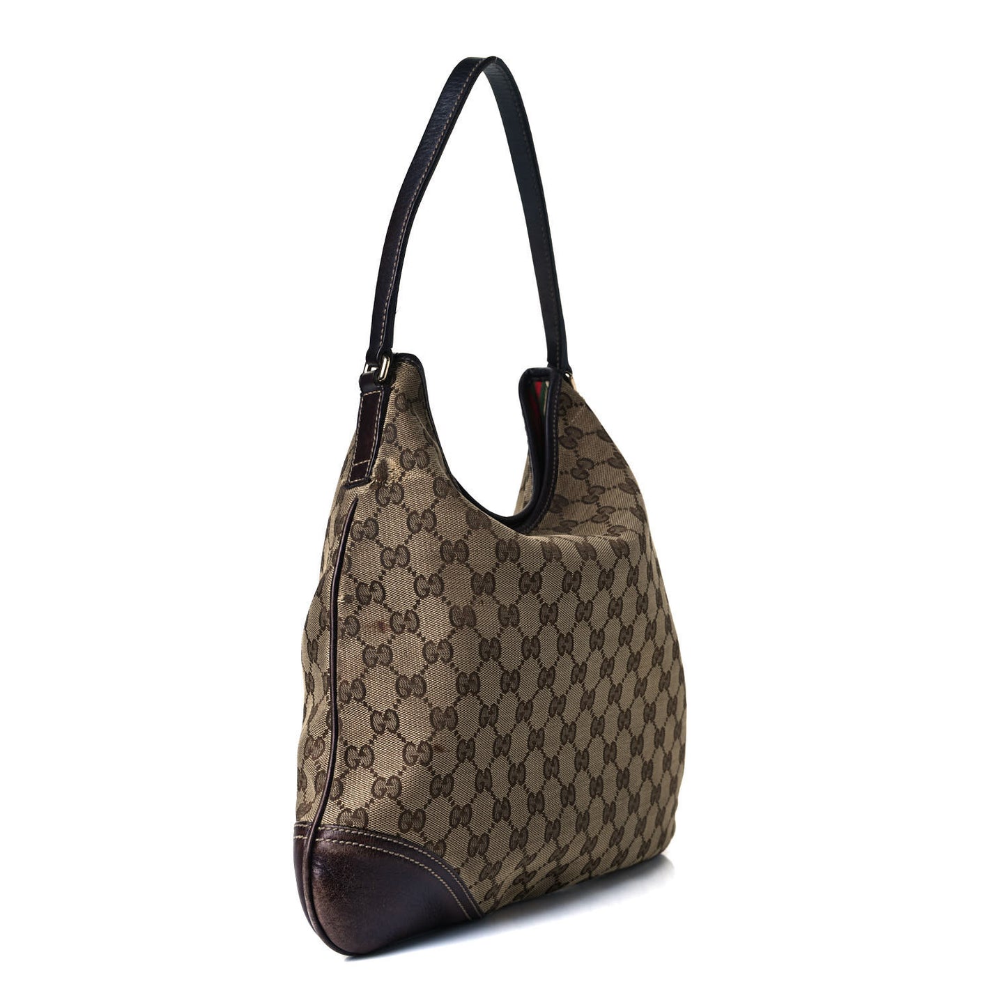 Monogram Medium New Britt Hobo Dark Brown