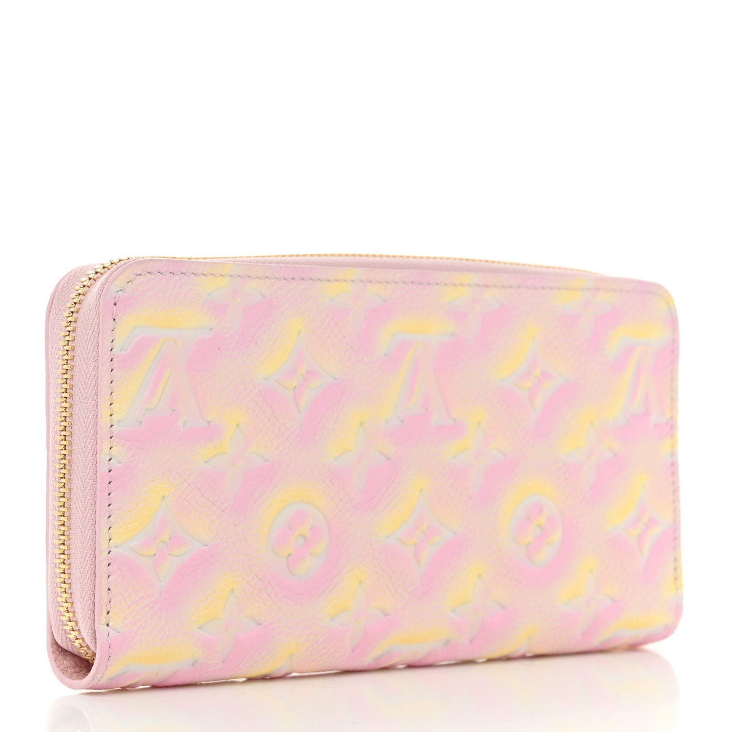 Empreinte Monogram Summer Stardust Zippy Wallet Pink