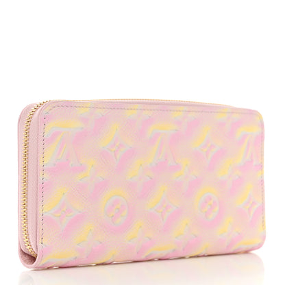 Louis Vuitton Empreinte Monogram Summer Stardust Zippy Wallet Pink 3 of 6