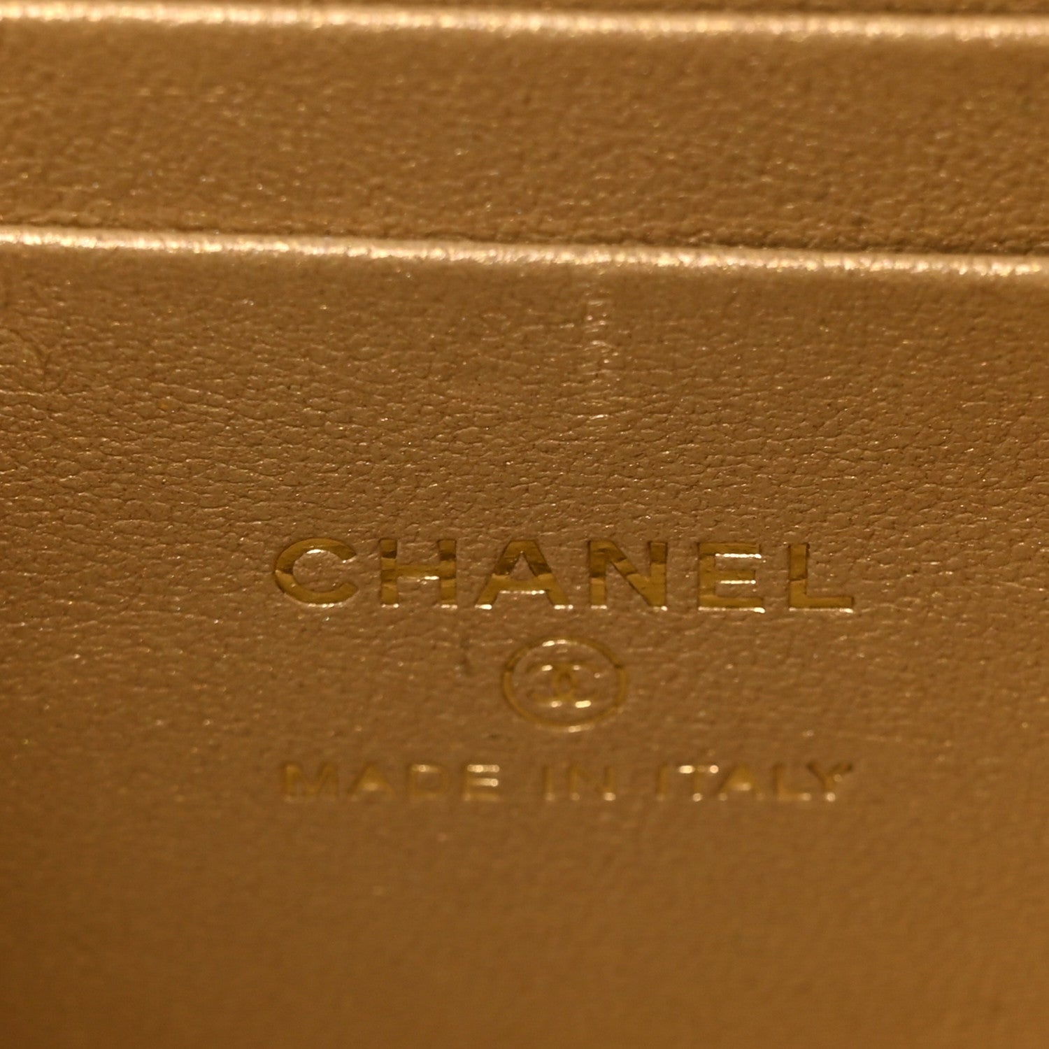 Chanel Lambskin Quilted Small CC Vanity Case Black 12 of 23