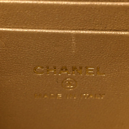 Chanel Lambskin Quilted Small CC Vanity Case Black 12 of 23