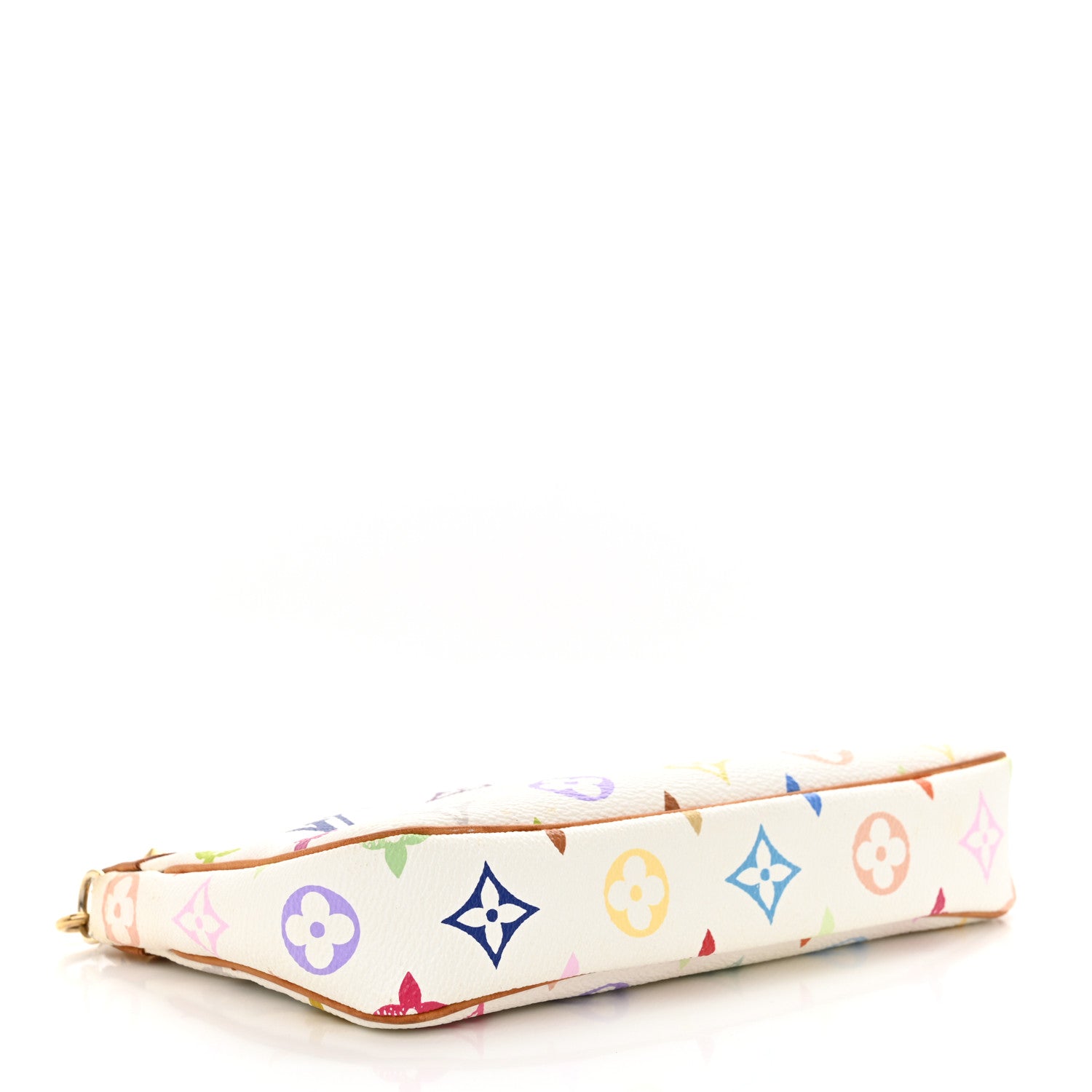 Louis Vuitton Monogram Multicolor Pochette Accessories White 4 of 11