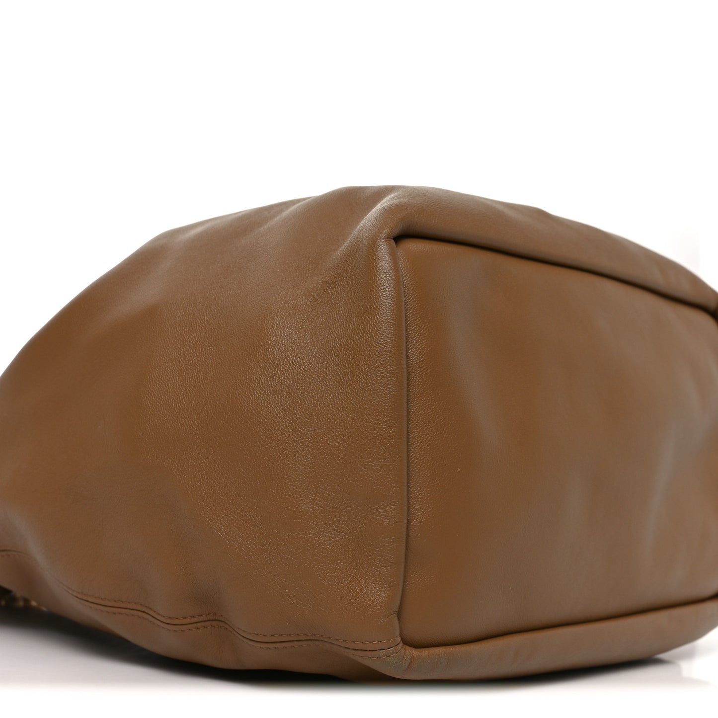Mellow Nappa Medium Squeeze Bag Oak