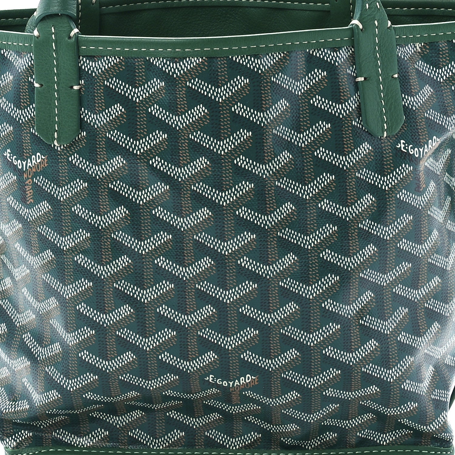 Goyard Goyardine Reversible Mini Anjou Green 10 of 13