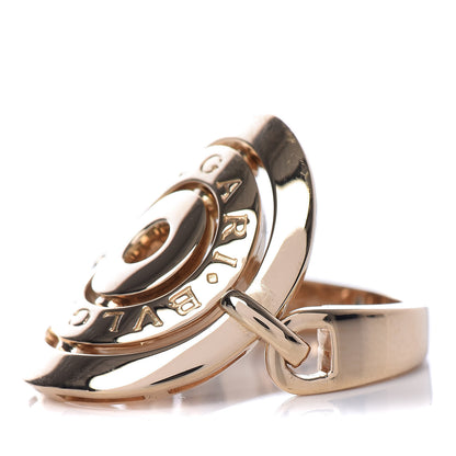 Bulgari 18K Yellow Gold Astrale Cerchi Ring 51 5.75 7 of 7