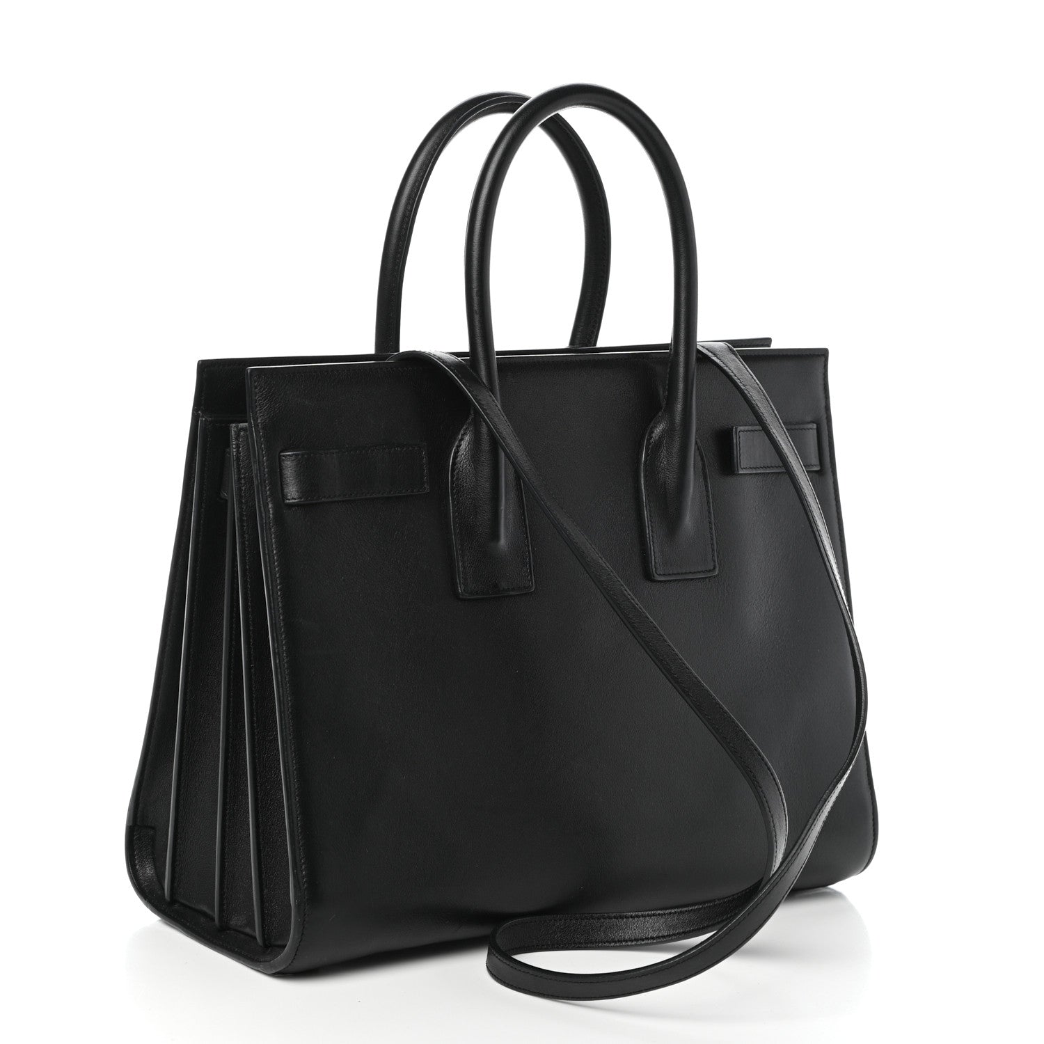 Saint Laurent Calfskin Small Sac De Jour Black 3 of 12