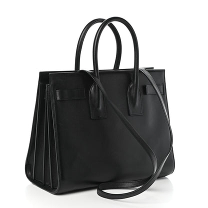 Saint Laurent Calfskin Small Sac De Jour Black 3 of 12