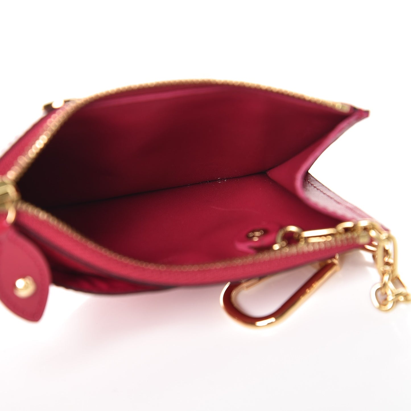 Vernis Key Pouch Rose Indien