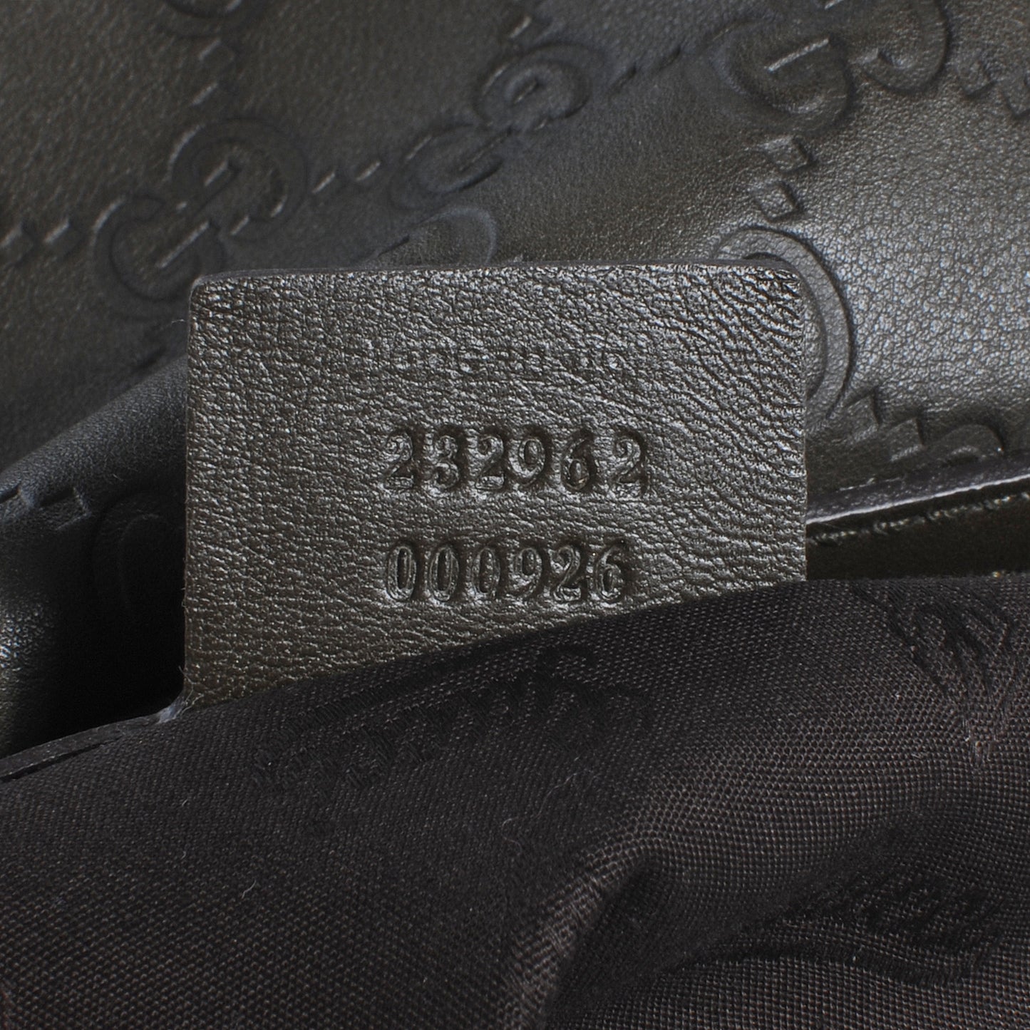 Guccissima Medium GG Twins Hobo Olive Green