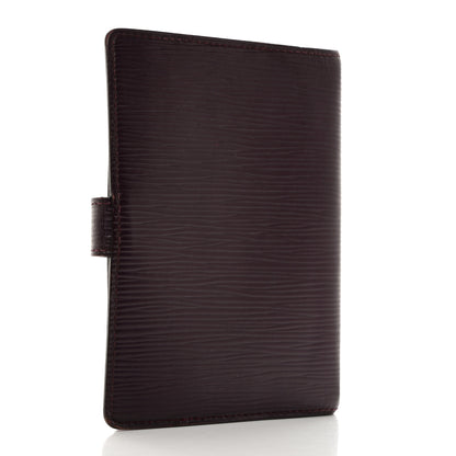 Louis Vuitton Epi Small Ring Agenda Cover Cassis 3 of 11
