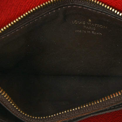 Louis Vuitton Damier Ebene Josephine Wallet Red 6 of 8