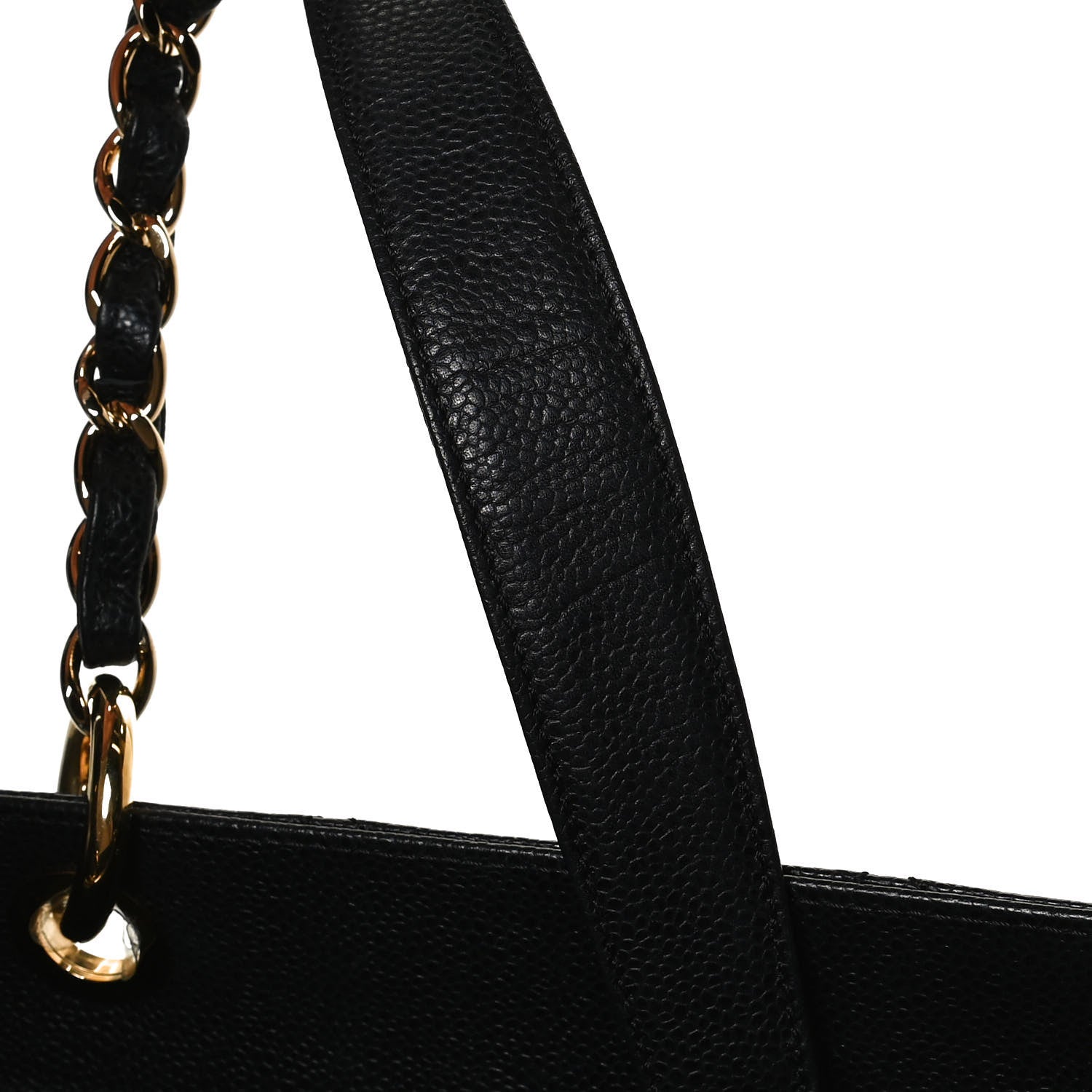 Chanel Caviar Quilted Grand Shopping Tote GST Black 17 of 18