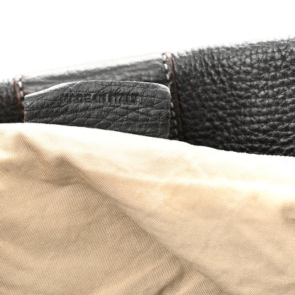Burberry Textured Calfskin Tote Black 6 of 12