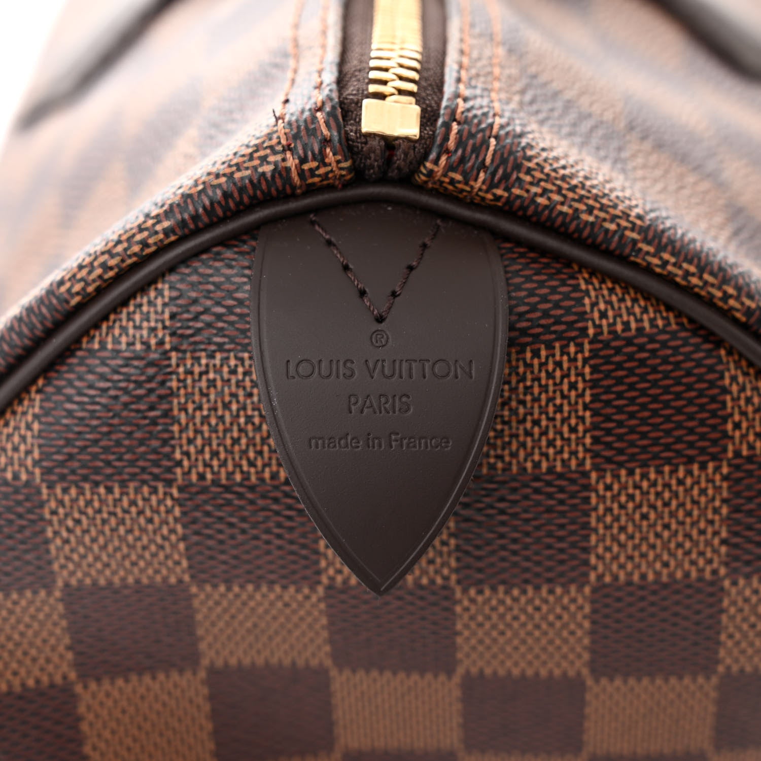 Louis Vuitton Damier Ebene Speedy 35 6 of 11