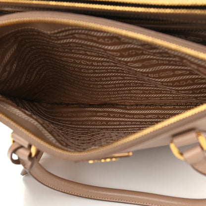 Prada Saffiano Medium Galleria Double Zip Tote Cammeo 6 of 12