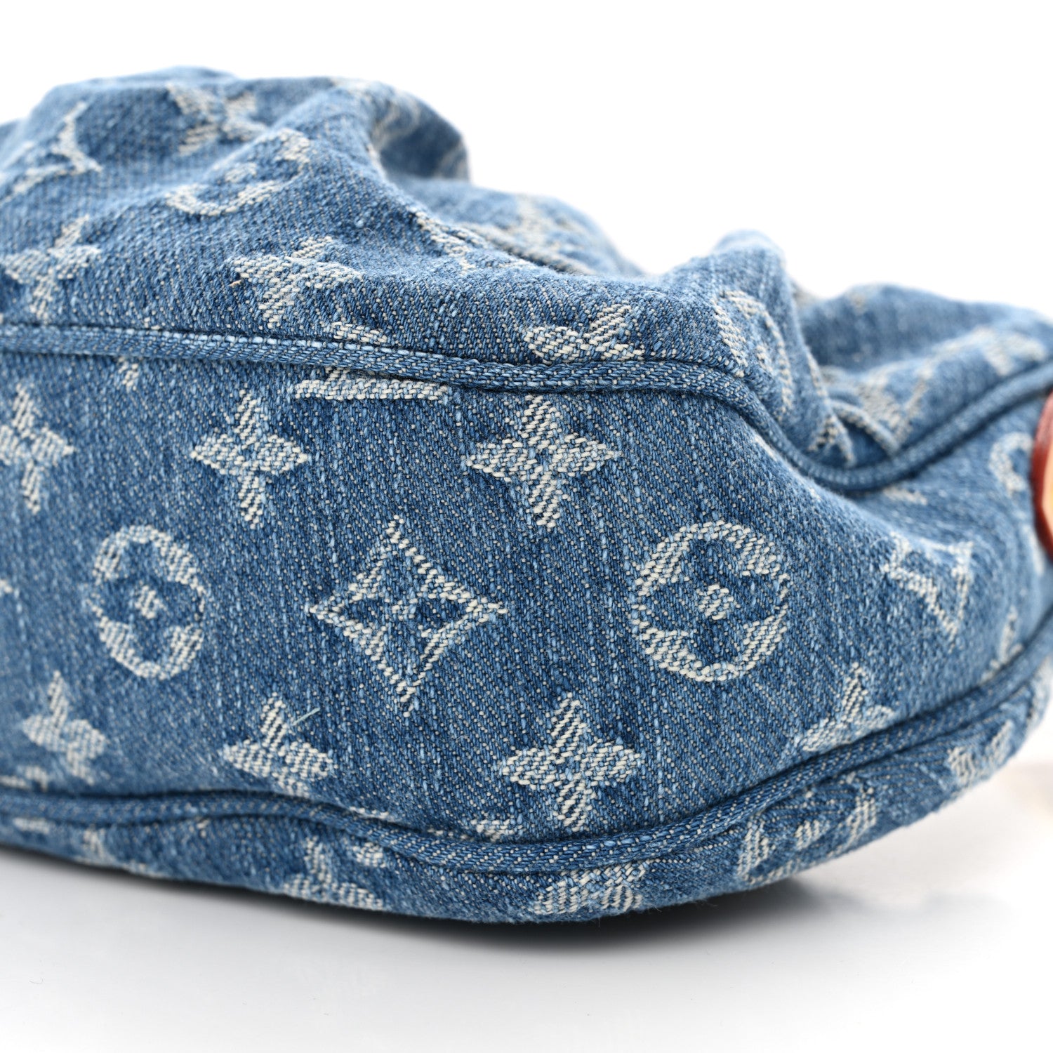 Louis Vuitton Monogram Denim Pochette Valley Blue 9 of 9