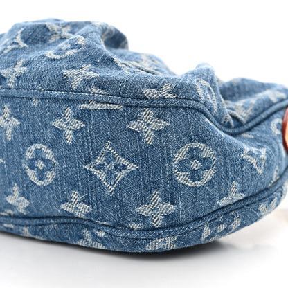 Louis Vuitton Monogram Denim Pochette Valley Blue 9 of 9