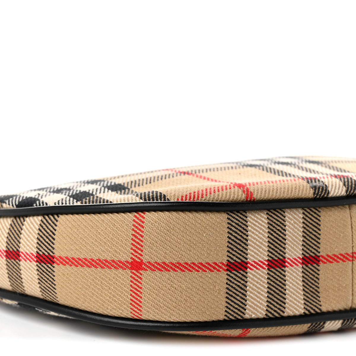 Burberry Vintage Check Calfskin Olympia Slim Pouch Archive Beige 8 of 9