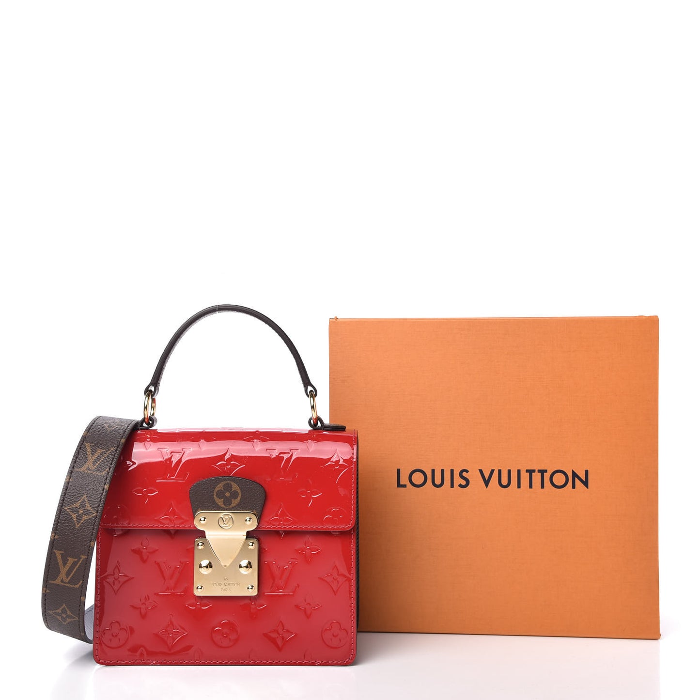 Vernis Epi Monogram Spring Street Scarlet
