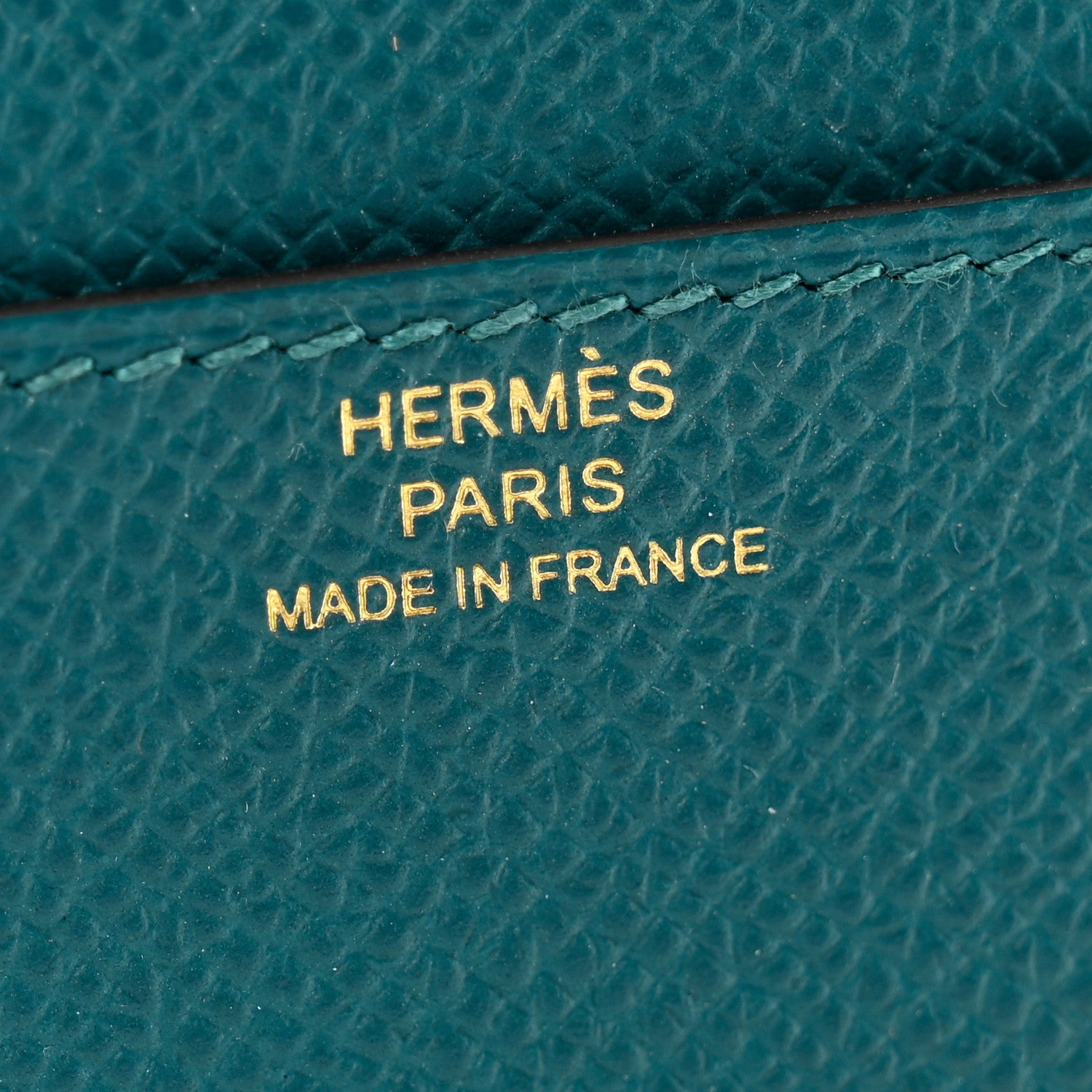 Hermes Epsom Constance Long Wallet To Go Vert Bosphore 7 of 12