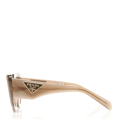 Prada Acetate Symbole Sunglasses SPR 14Z Taupe 3 of 8