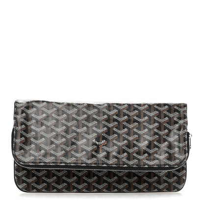 Goyard Goyardine Sainte Marie Soft Clutch Black 1 of 12