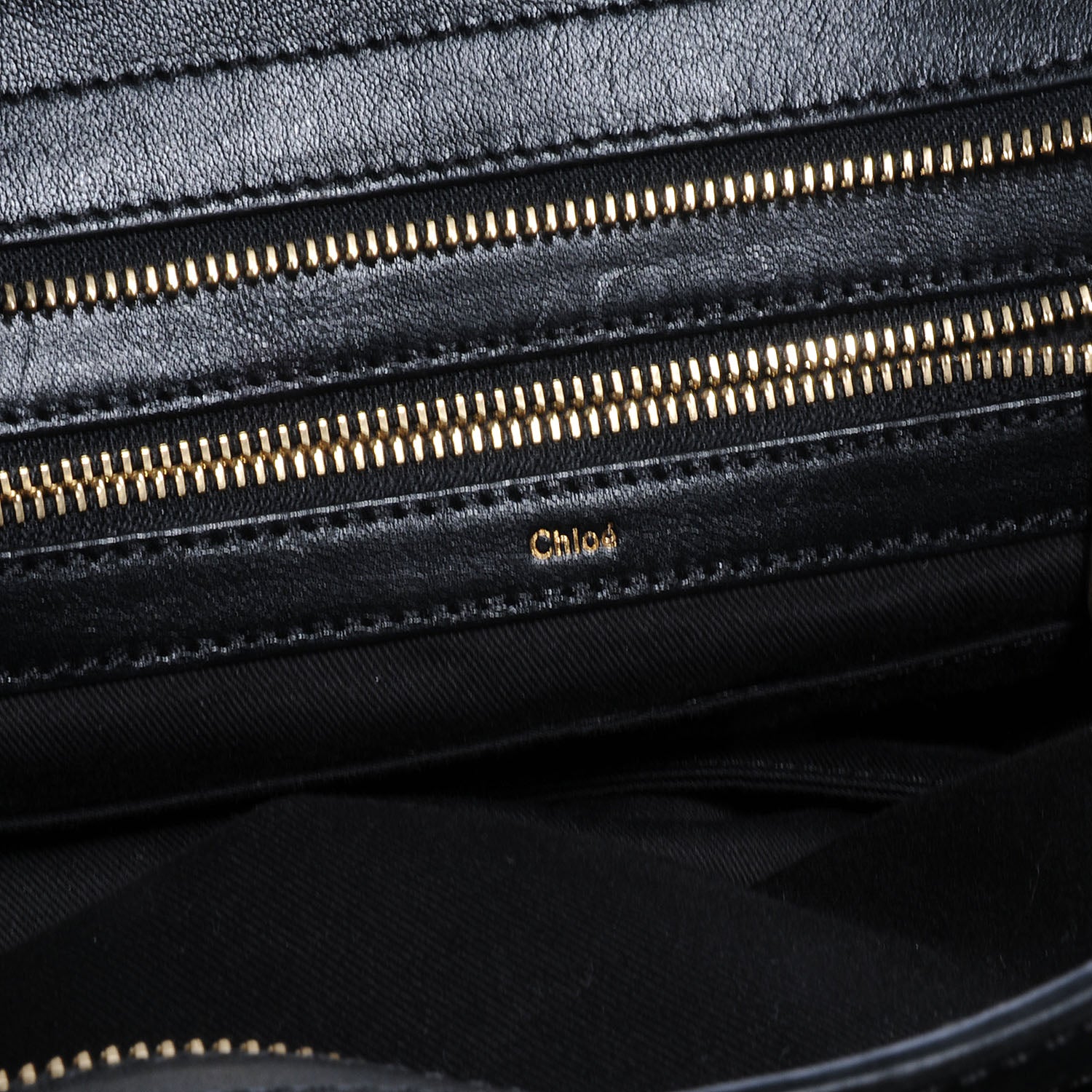 Chloe Leather Large Alice Satchel Fir Green 6 of 9