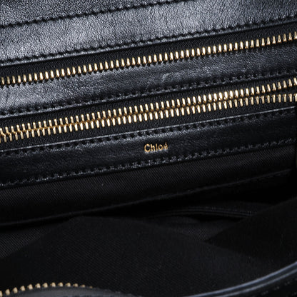 Chloe Leather Large Alice Satchel Fir Green 6 of 9