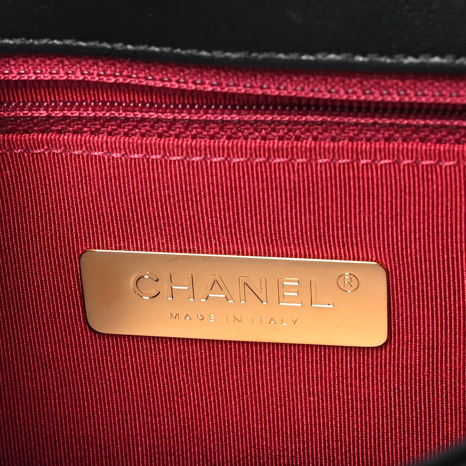 Chanel Lambskin Quilted Medium Chanel 19 Flap Black 6 of 9